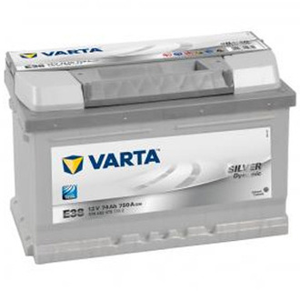 Varta Silver Dynamic E38 574402075 74 А/ч обр.
